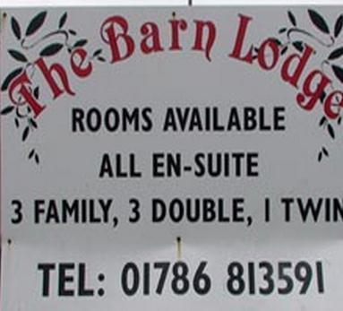 The Barn Lodge Stirling Exterior photo